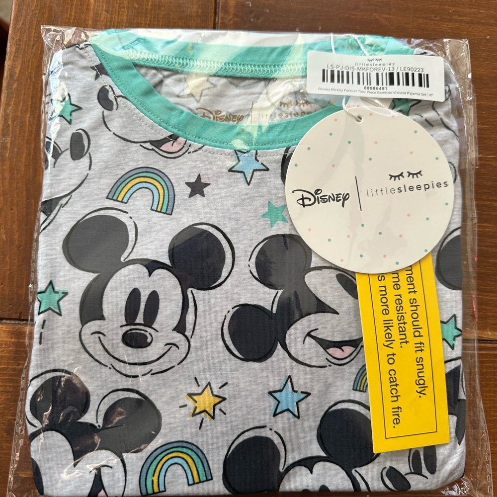 Disney Little Sleepies Mickey Mouse Pajama Set